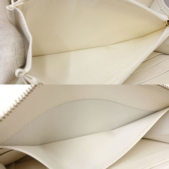 CHANEL White Caviar Leather Wallet - Picture 8 of 10